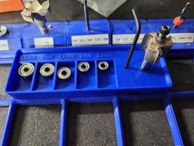 Metric Rabbeting Bit Holder 3.5mm to 5.5mm (Amana Tool 49436)