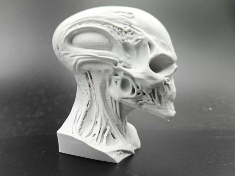 Alien Horror Biomech Bust