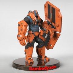Paragon Steel 3D Printable Design | Static Figure
