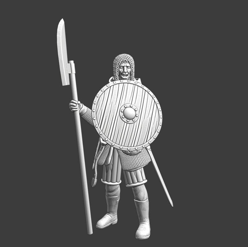 Medieval camp guard – Crusader Army