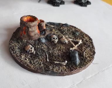 Infernal base for 28mm (68mm diameter)