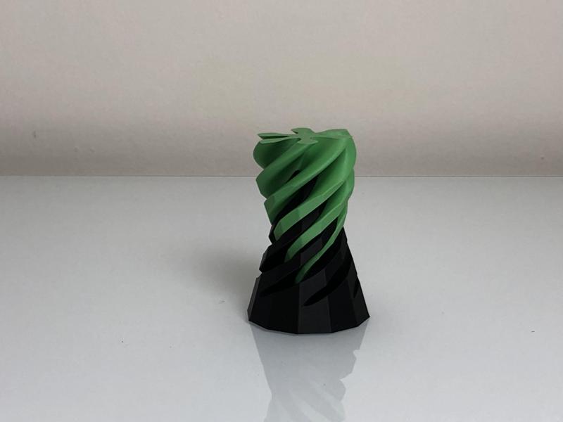 Dodecagonal Pyramid Passthrough Spiral Fidget Toy