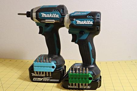 Compact Bits holder for Makita LXT (Magnetic, Customizable)