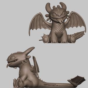 Toothless_cute baby Night Fury