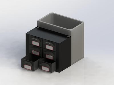 Multifunctional Storage Pen Holder
