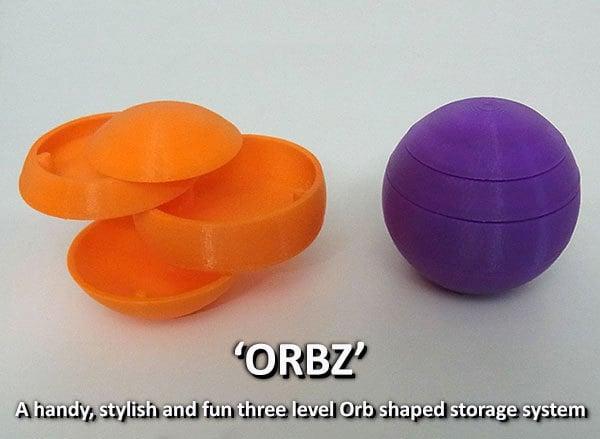 ORBZ -  A mutli-layerd orb shaped storage solution