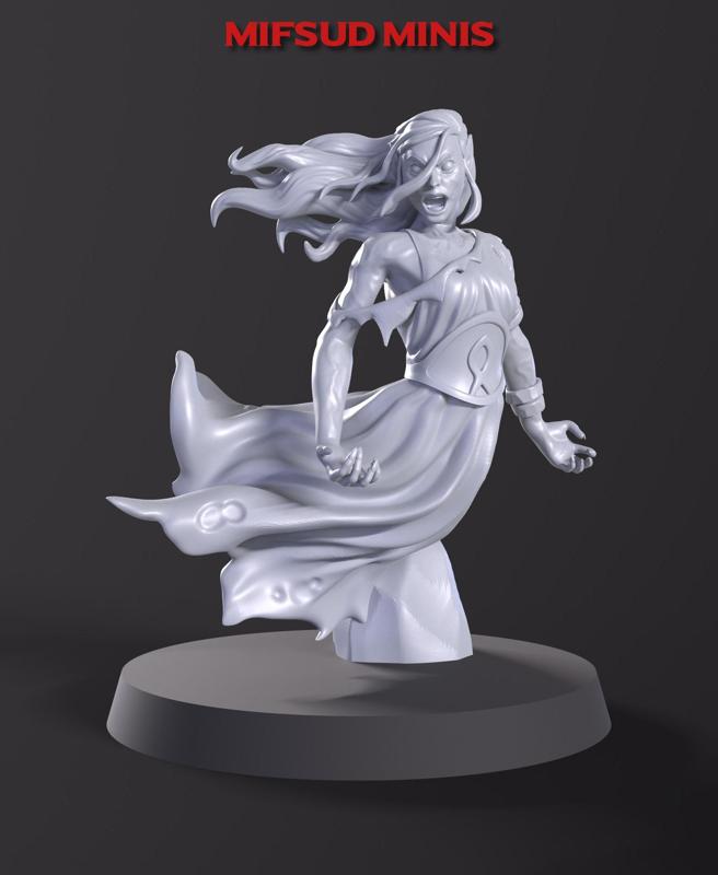 Banshee Miniature – For TTRPG