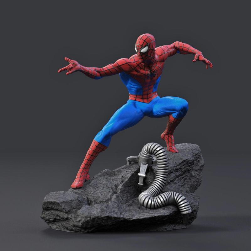 Spider-Man 3d print model spiderverse marvel spiderman