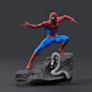 Spider-Man 3d print model spiderverse marvel spiderman
