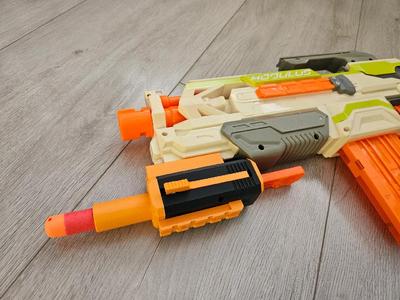 Pick-Rocket 2 (XShot Menace – Micro 2.0) Mega Barrel & Rail Mounting holes