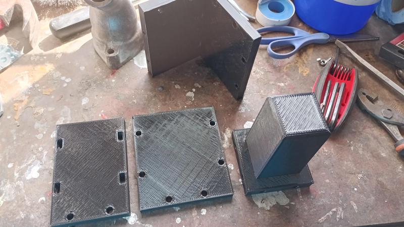 Square pot mold V1 succulents plants napkins cement epoxy resign plaster