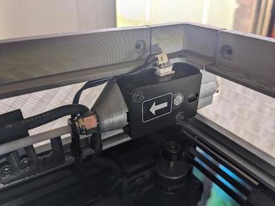 k1 Unibody Riser – corner piece with runout sensor relocate