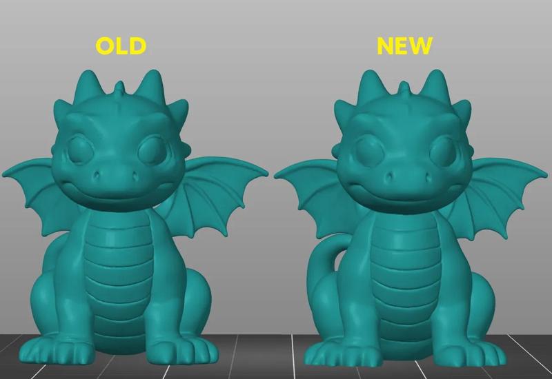 Baby Dragon (repaired)   