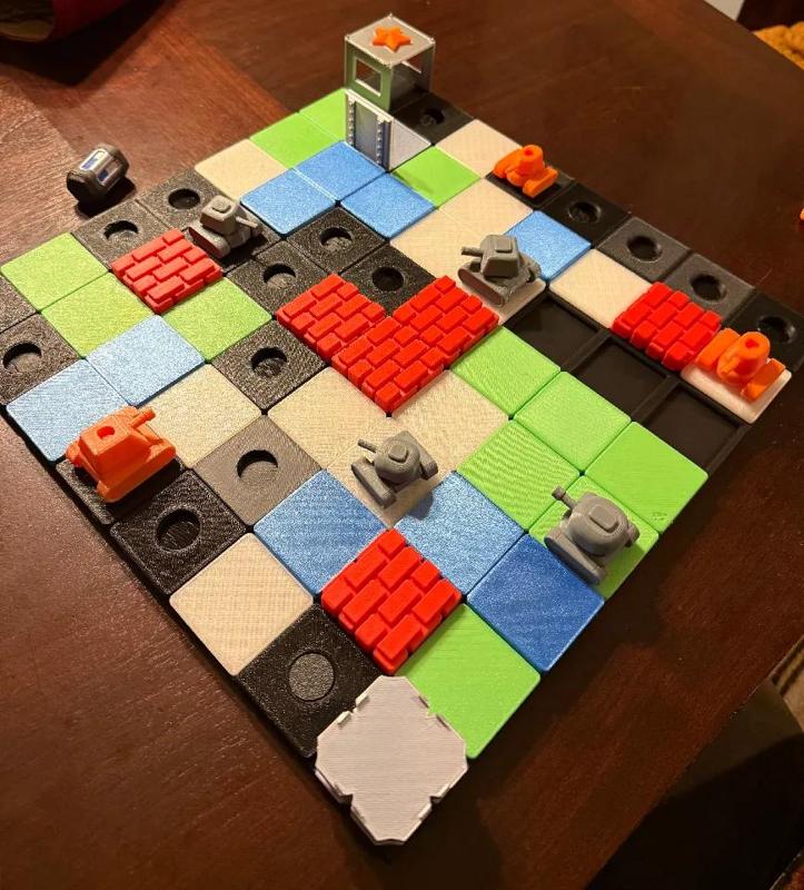 Table Tank: Battlefield (Tank-based Board Game)