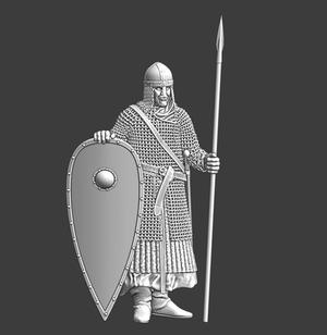 Medieval Scandinavian Crusader – Guard duty