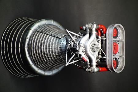 Apollo  Saturn V F-1 Rocket Engine 3Dprint model