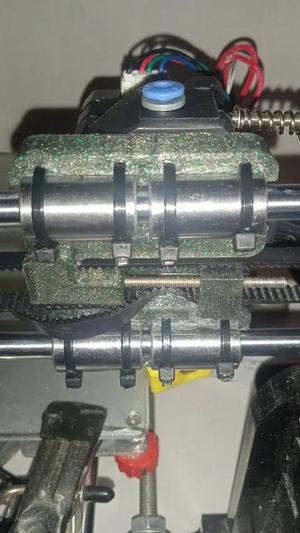 Prusa I3 (And Anet A8) BMG-based carriage with belt tensioner
