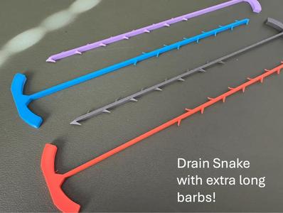 Aggresive Drain Snake, Drain Cleaner, Sink Snake
