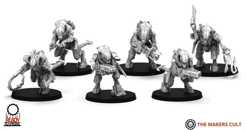 Iron Hive - Warriors MK2 extra pack