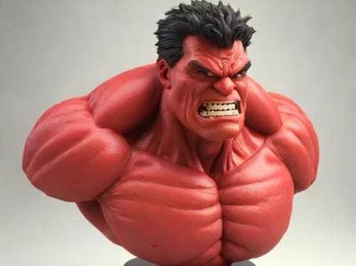 Bust Red Hulk (MARVEL)