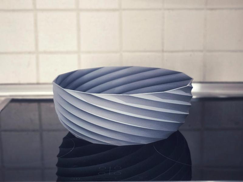 TwistFlow Fruit Bowl