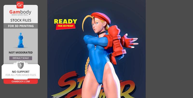 Blue Cammy – Street Fighter