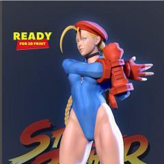 Blue Cammy – Street Fighter