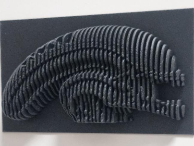 Xenomorph Layered Sculpture