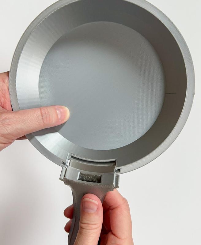 Fry Pan, Spatula and Fork