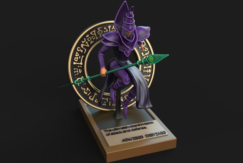 Dark Magician Yugioh 3D Printing model