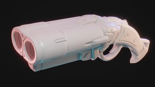 Overwatch 2 – Ashe CoachGun – Cosplay 3D Print Prop