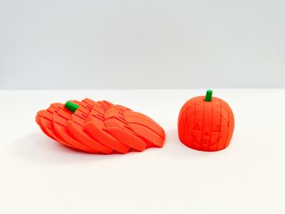 Pixel Pumpkin Fidget (2 sizes)