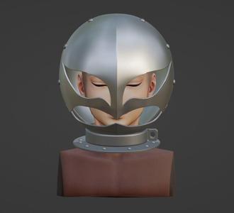 Griffith Prisoner Helmet 3D