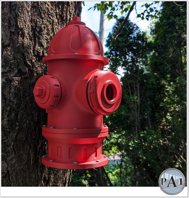 BIRDHOUSE – THE FIRE HYDRANT!