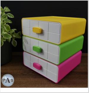 EASY-TO-PRINT STACKABLE DRAWERS