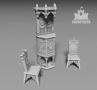 Gothic  Furniture  Set 2