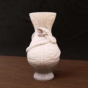 Snake Vase STL 3D Printer file, no supports, Multicolor Printing Available