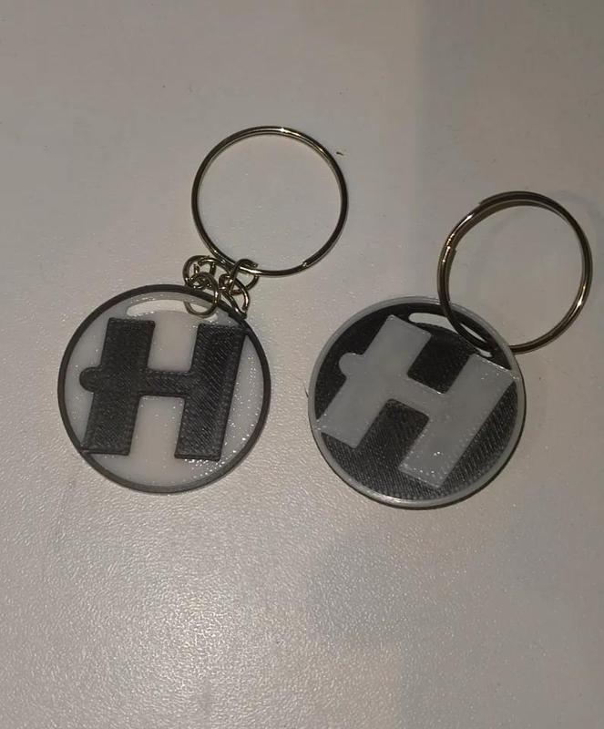 HOSPITAL records keychain   