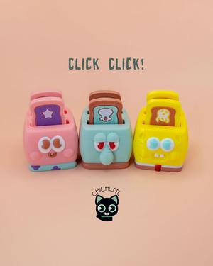 Toaster Keyboard Clickers: SpongeBob, Patrick and Squidward