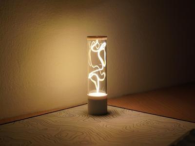 Rechargeable Unique Wobbly Design Desk Led Lamp