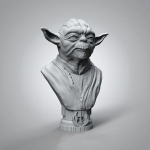 Yoda Bust (Pre-Supported)