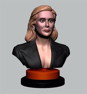 Elizabeth Olsen 3d print