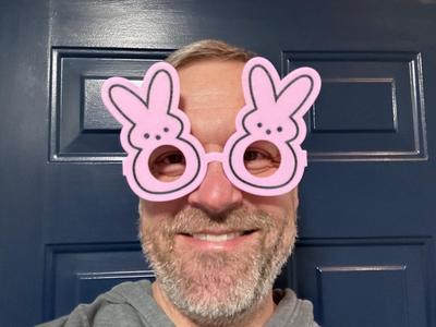 Marshmallow Peeps Easter Glasses