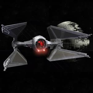 STAR WARS TIE INTERCEPTOR – Highly detailed & fully printable – Cockpit & openable hatch – With instructions