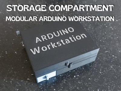 Storage Add-on for Modular Arduino Workstation