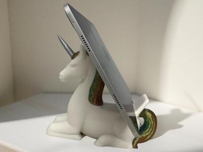 Unicorn stand for iPad, tablets, Android devices, and iPhones