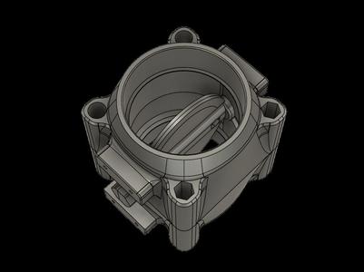 Blast Gate HT50 Damper Throttle Extraction