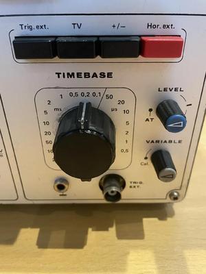 HAMEG HM312-7 Oscilloscope Timebase Cap   