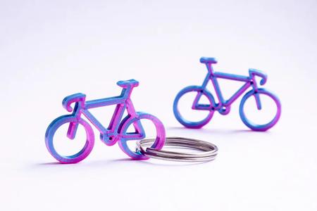 Fixie / Singlespeed / Pista Bike Keyring/Keychain – quick and easy print  – Gift idea – last meters – Gift inspiration