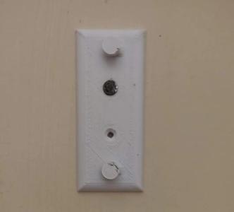 Wall mount bracket for ZTE fiber box   